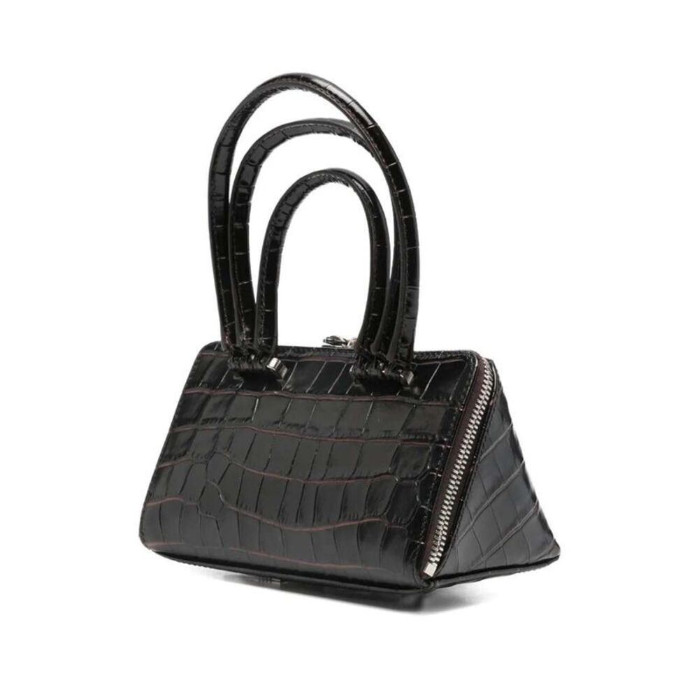 The Attico Women The Attico Women Mini Friday Bag With Crocodile Effect - Picture 2 of 5